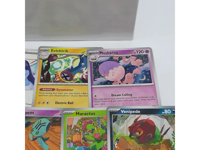 Kaarten in doos, pokémon, scarlet&violet white flare - afbeelding 14 van  19