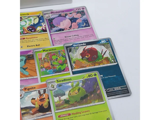 Kaarten in doos, pokémon, scarlet&violet white flare - afbeelding 17 van  19