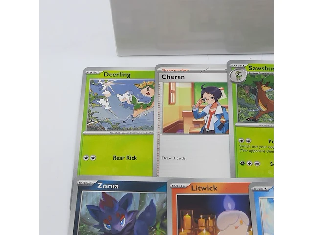 Kaarten in doos, pokémon, scarlet&violet white flare - afbeelding 12 van  23