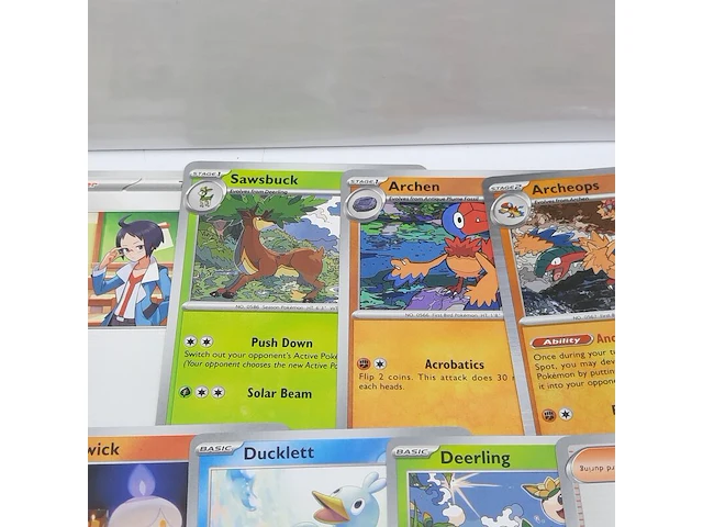 Kaarten in doos, pokémon, scarlet&violet white flare - afbeelding 17 van  23