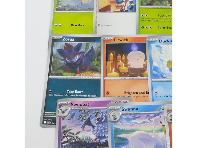 Kaarten in doos, pokémon, scarlet&violet white flare - afbeelding 19 van  23
