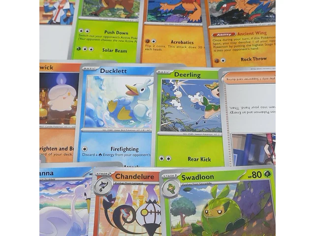 Kaarten in doos, pokémon, scarlet&violet white flare - afbeelding 20 van  23