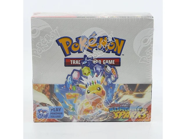 Kaarten in doos, pokémon, starlight&violet surging sparks - afbeelding 1 van  9