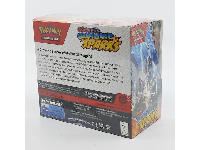 Kaarten in doos, pokémon, starlight&violet surging sparks - afbeelding 5 van  9