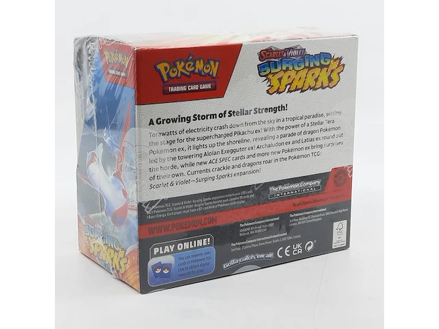 Kaarten in doos, pokémon, starlight&violet surging sparks - afbeelding 6 van  9