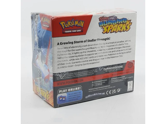 Kaarten in doos, pokémon, starlight&violet surging sparks - afbeelding 6 van  9