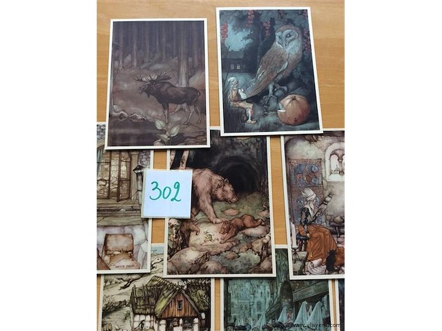 Kaarten niels holgerson/a pick. (compleet) - afbeelding 2 van  4