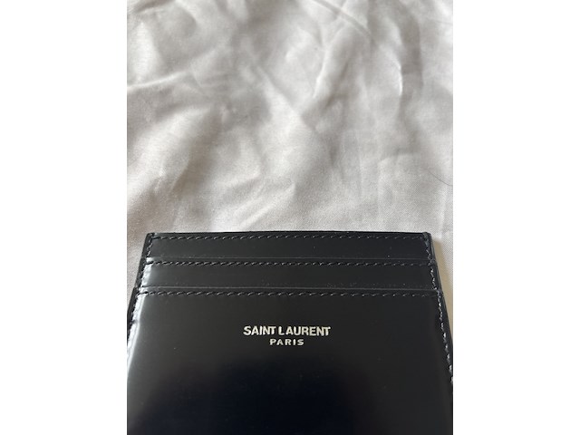 Kaarthouder, saint laurent, zwart - afbeelding 4 van  9