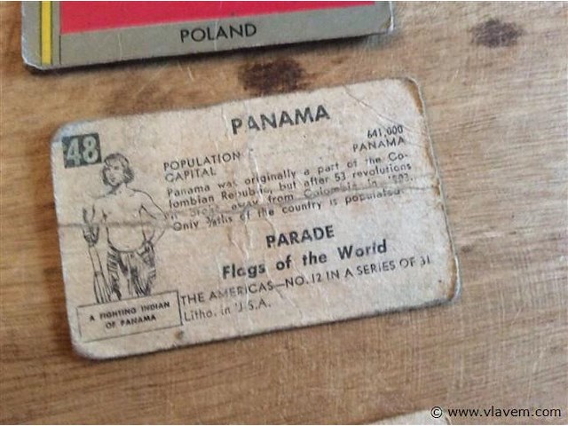 Kaartjes vlaggen - afbeelding 3 van  3