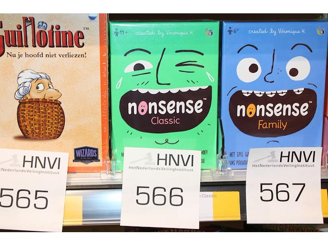 Kaartspel du-hubou nonsens classic. - afbeelding 1 van  2
