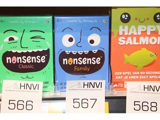 Kaartspel du-hubou nonsens family. - afbeelding 1 van  2