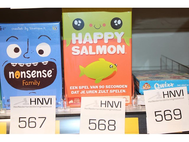Kaartspel happy salmon, leeftijd 6+. - afbeelding 1 van  2