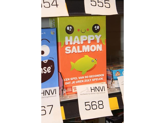 Kaartspel happy salmon, leeftijd 6+. - afbeelding 2 van  2