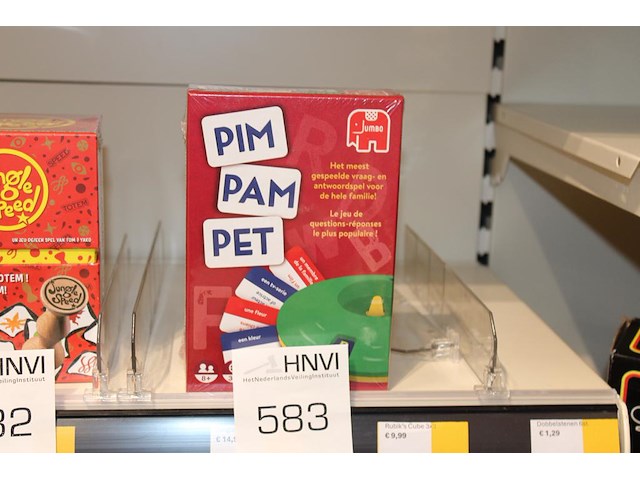 Kaartspel jumbo pim pam pet. - afbeelding 1 van  2