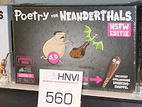 Kaartspel poetry for neanderthals leeftijd 17+. - afbeelding 2 van  2