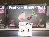 Kaartspel poetry for neanderthals leeftijd 17+. - afbeelding 1 van  2