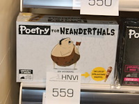 Kaartspel poetry for neanderthals, leeftijd7+. - afbeelding 1 van  2