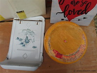 Kaasbol, emaille rekje, kaders enz… - afbeelding 2 van  3