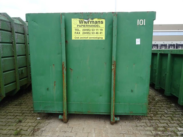 Kabel afzet afvalcontainer - afbeelding 2 van  4