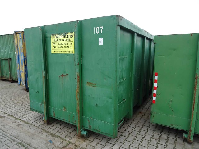 Kabel afzet afvalcontainer - afbeelding 1 van  5