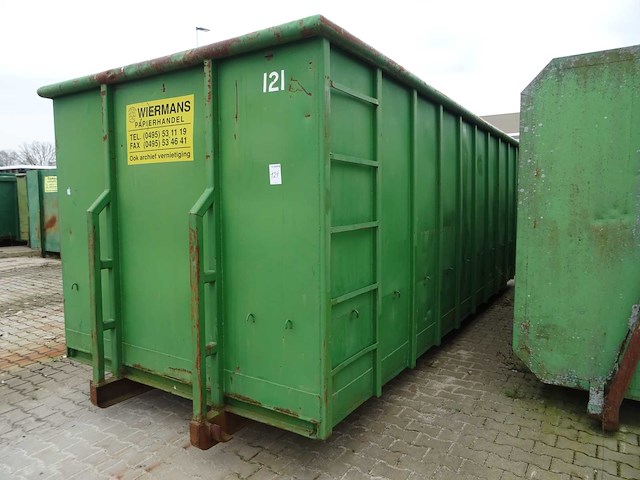 Kabel afzet afvalcontainer - afbeelding 1 van  5