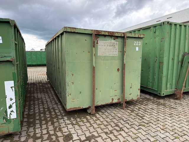 Kabel afzet afvalcontainer - afbeelding 1 van  6