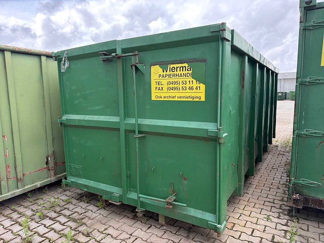 Kabel afzet afvalcontainer - afbeelding 3 van  4