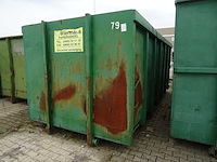 Kabel afzet afvalcontainer