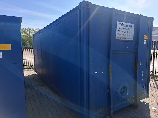 Kabel afzet afvalcontainer - afbeelding 2 van  6