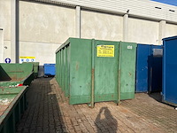 Kabel afzetcontainer met inhoud a