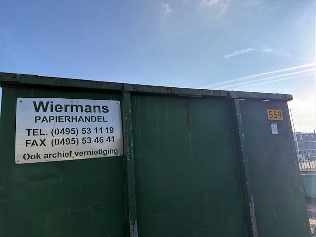 Kabel afzetcontainer - afbeelding 3 van  8