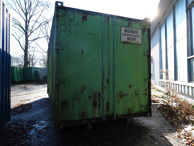 Kabel gesloten afzetcontainer - afbeelding 4 van  6