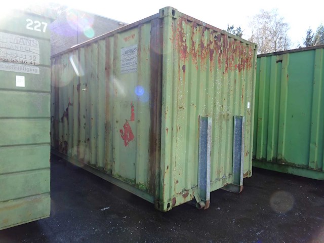 Kabel gesloten afzetcontainer - afbeelding 1 van  5