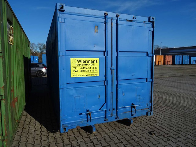 Kabel gesloten afzetcontainer - afbeelding 4 van  5