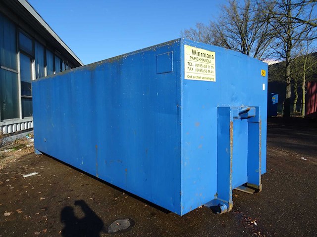 Kabel gesloten afzetcontainer - afbeelding 3 van  5