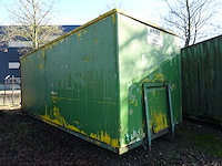 Kabel gesloten afzetcontainer