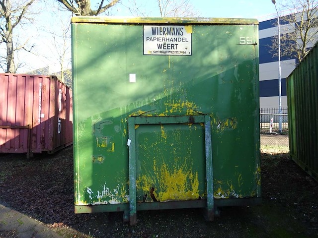 Kabel gesloten afzetcontainer - afbeelding 2 van  5