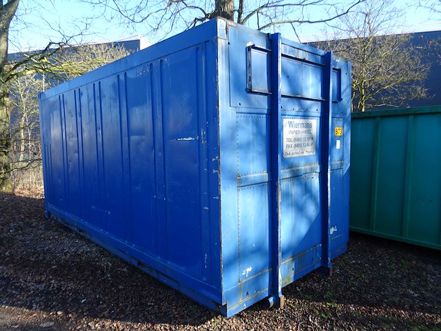 Kabel gesloten afzetcontainer - afbeelding 1 van  5