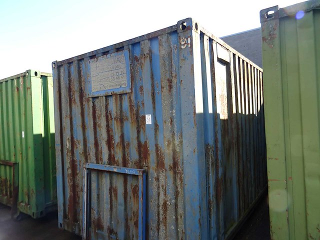 Kabel gesloten afzetcontainer - afbeelding 1 van  5