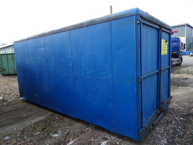Kabel gesloten afzetcontainer - afbeelding 2 van  5