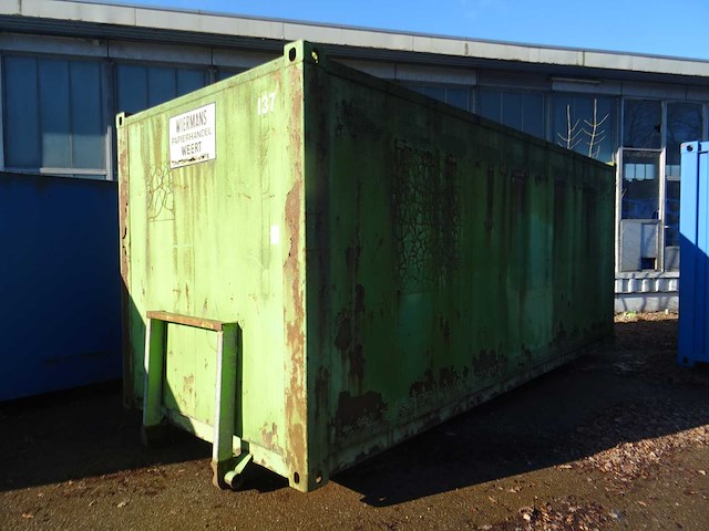 Kabel gesloten afzetcontainer - afbeelding 1 van  6