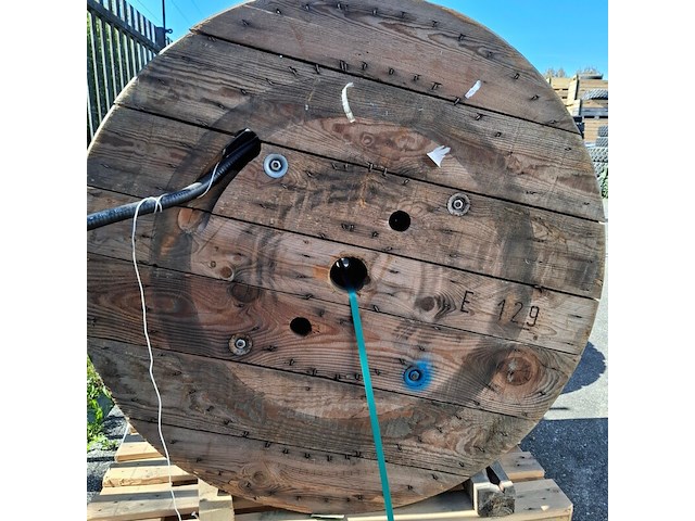 Kabel huls op houten haspel, rds cellflex - afbeelding 5 van  7