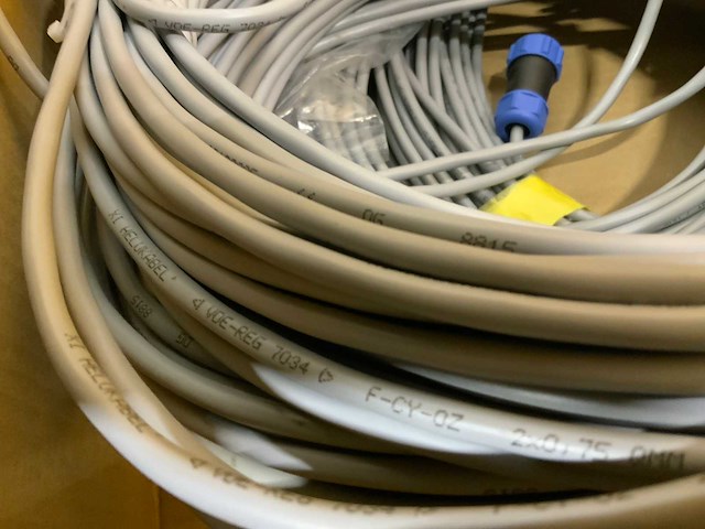 Kabel met weipu sp21 connector (2x) - afbeelding 3 van  5