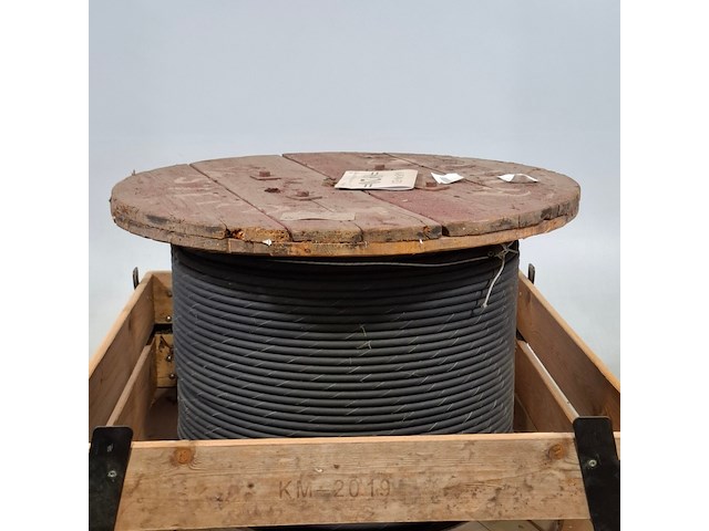 Kabel op houten haspel, draka - afbeelding 2 van  7