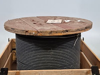 Kabel op houten haspel, draka - afbeelding 2 van  7
