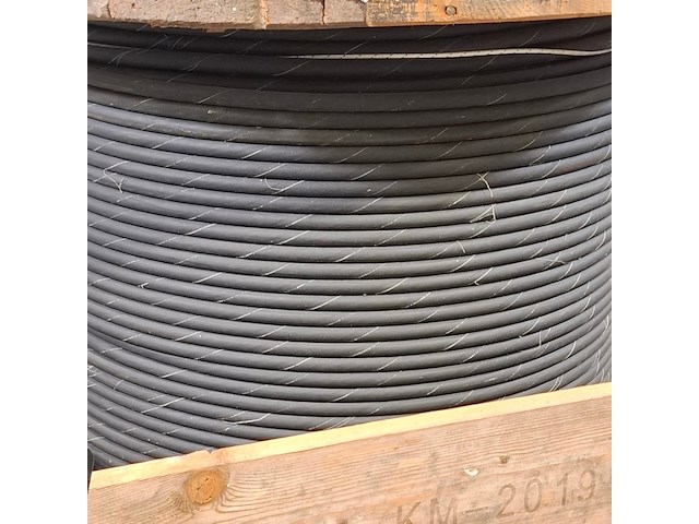 Kabel op houten haspel, draka - afbeelding 3 van  7