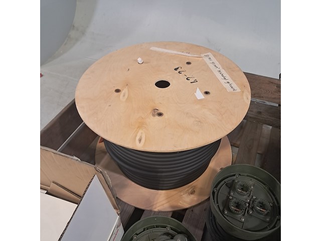 Kabel op houten haspel, verdeeldozen en koelmiddelopslag systeem, o.a. h07rn-f - afbeelding 3 van  6