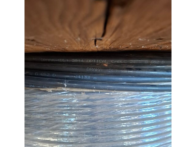 Kabel op houten haspel - afbeelding 2 van  6