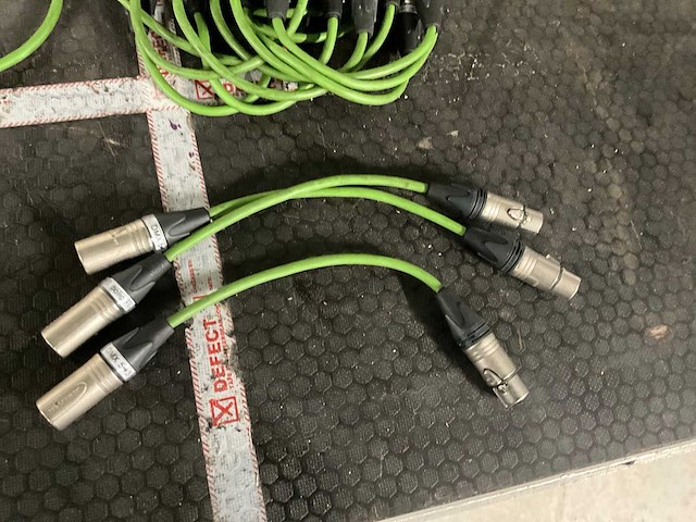 Kabel voor lichttechniek dmx verloop (23x) - afbeelding 1 van  1