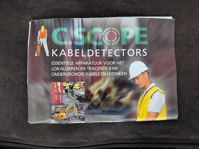 Kabeldetector + signaalgenerator, c.scope, at-33xd en sg-v, 2008 - afbeelding 3 van  12